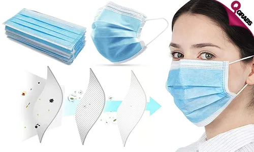 Disposable 3-Ply Face Masks!